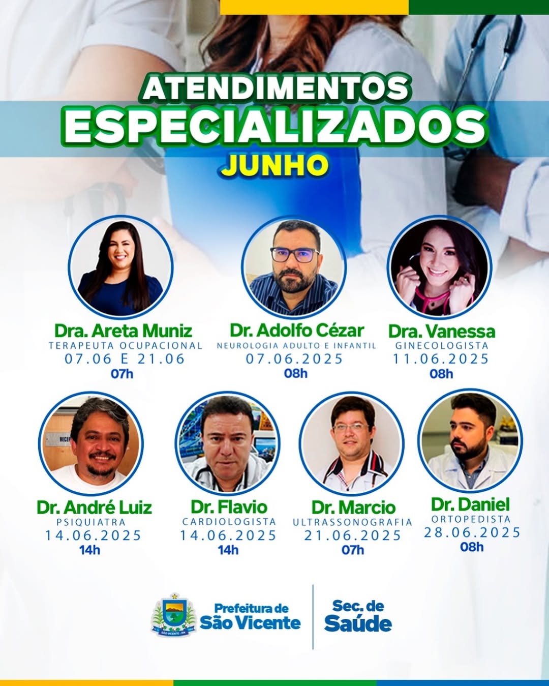 ATENDIMENTOS ESPECIALIZADOS
