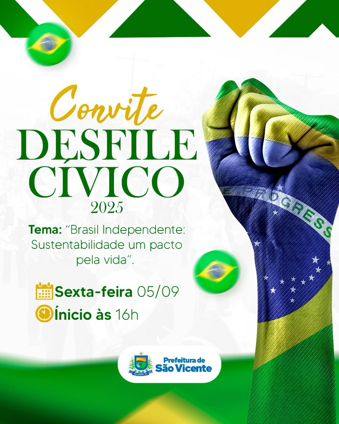 CONVITE - DESFILE CÍVICO