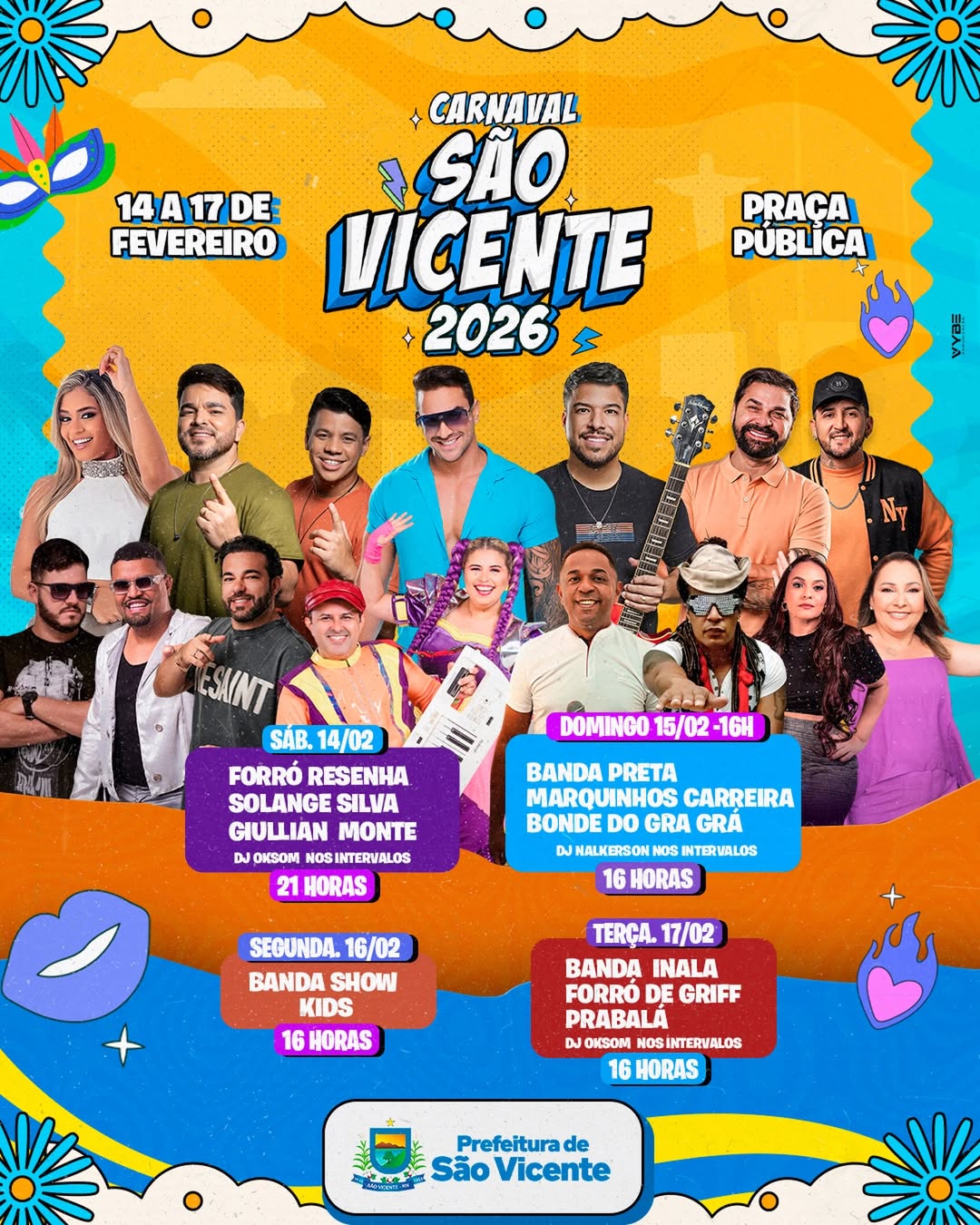 AGENDA DO CARNAVAL